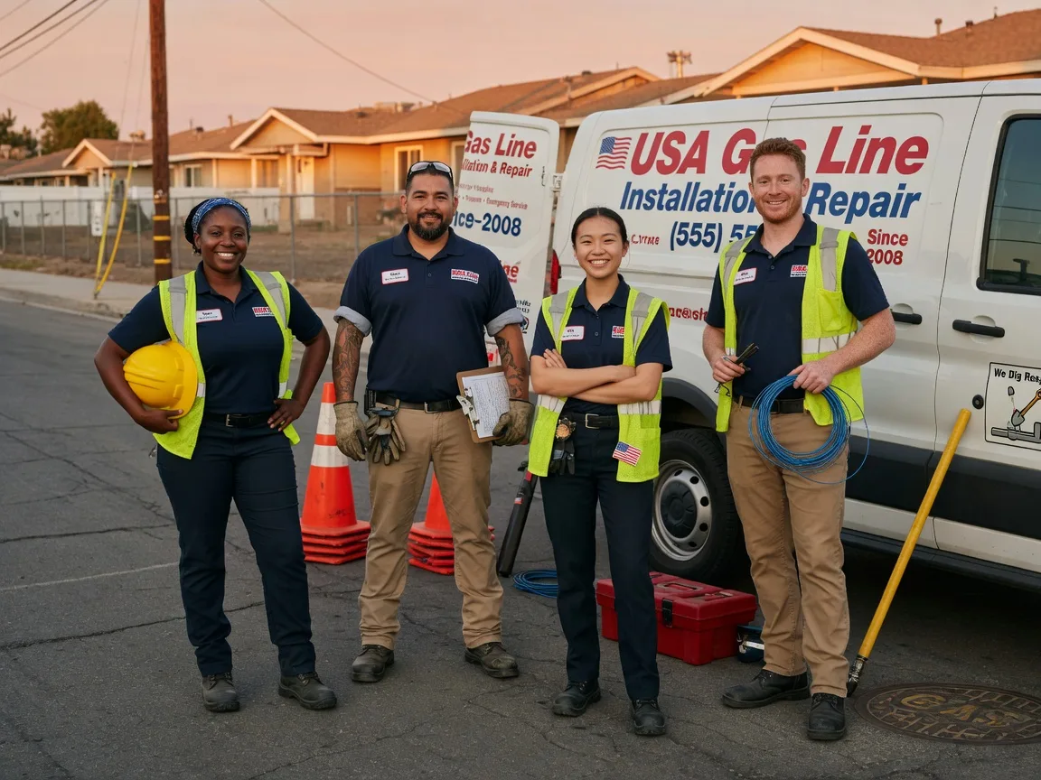 Gas Line Installation company in Triumph, IL