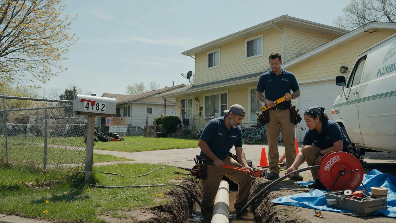 Gas Line Repair in Triumph, IL near me